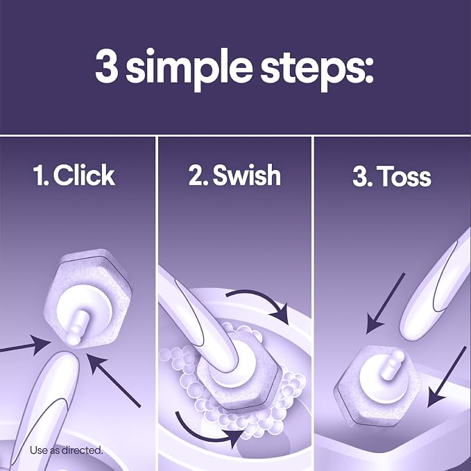 Clorox Scentiva ToiletWand Refills, Lavender and Jasmine, 10 Count