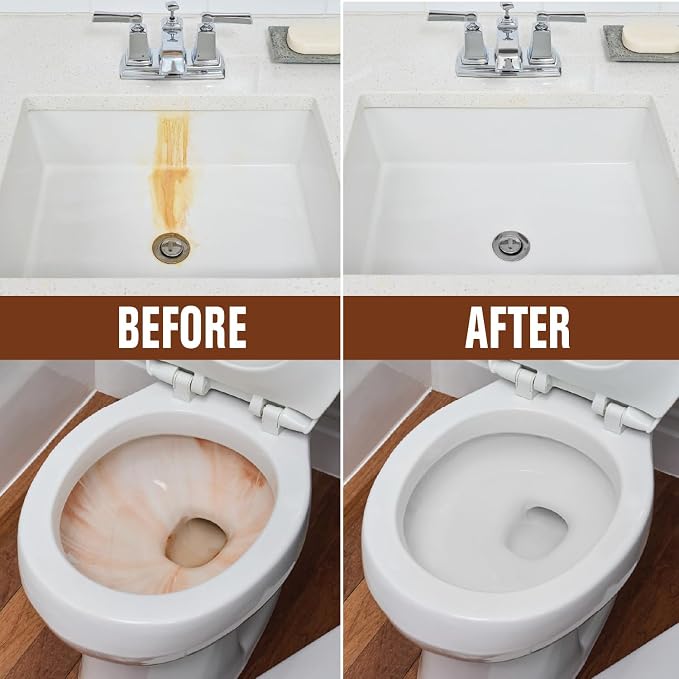 Rust-Oleum Whink Rust Stain Remover | Heavy-Duty Iron Stain Remover for White Toilets & Sinks, Colorfast Fabric & Carpets | 16 oz