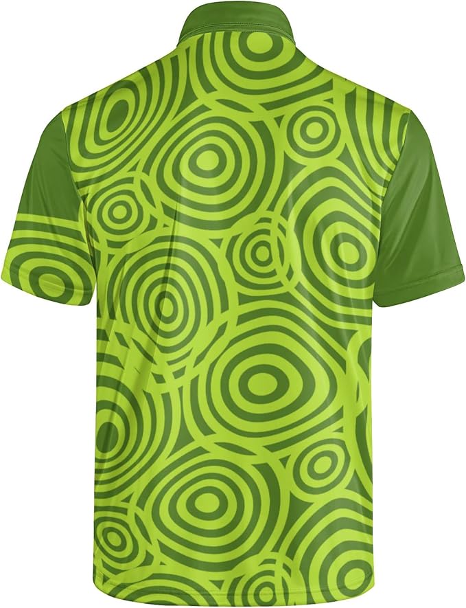 Polo Shirts for Men Moisture Wicking Mens Polo Shirts Patriotic Shirts for Men