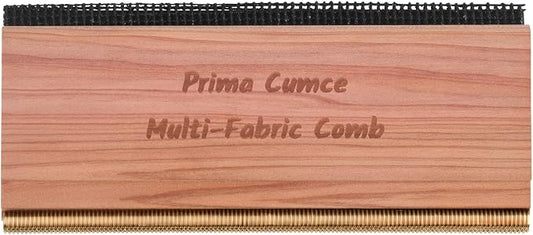 Cashmere Comb – 100 x 44 x 10mm Multi-Fabric Shaver for Clothing – Durable Cedar Wood Comb with Metal Pick – Easy to Use and Portable Fiber Cloth Pilling Remover Ideal for Sweaters, Fuzz
