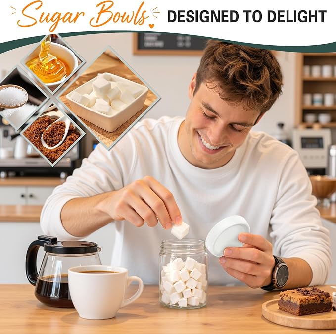 Overnight Oats Containers with Lids, Mason Jars 16 oz, Glass Storage Jars | 12 Pack Wide Mouth Glass Jars with Airtight Lid, Small Parfait Cups with Lids for Yogurt, Storage, Chia, Snack, Spice, Seed
