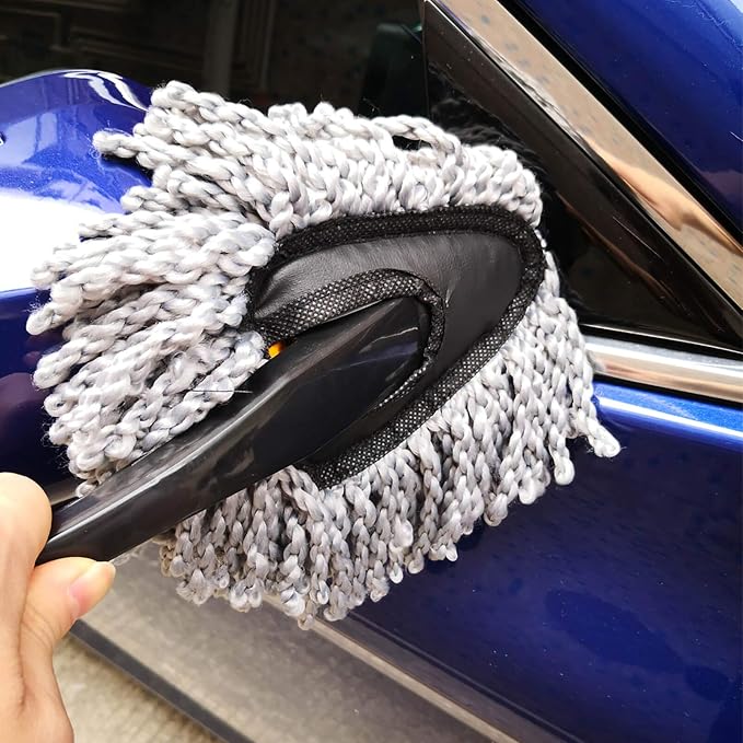 IPELY Super Soft Microfiber Car Dash Duster Brush for Car Cleaning Home Kitchen Computer Cleaning Brush Dusting Tool