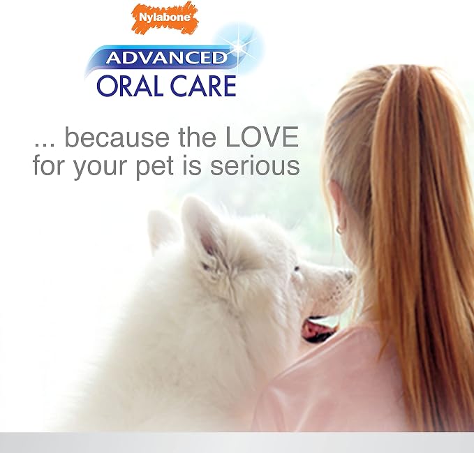 Nylabone Advanced Oral Care Pet Dental Spray, Liquid Tartar Remover & Breath Freshener for Dogs, Dog Teeth-Cleaning, 4 oz.