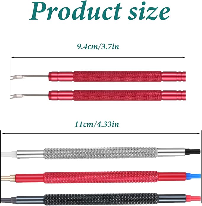 5 Pcs Watch Hands Repair Tool Kit, Stainless Steel Watch Hand Setting Tool, Pusher Set, Pointer Adjustment Tool