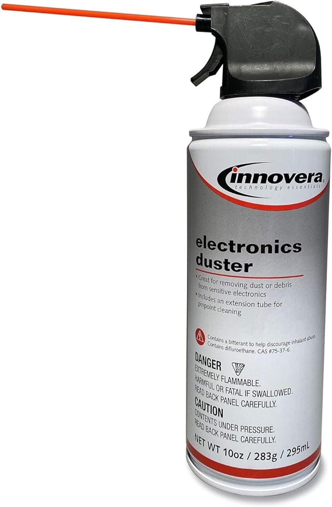 Innovera IVR10012 10 oz. Compressed Air Duster Cleaner (2/Pack)