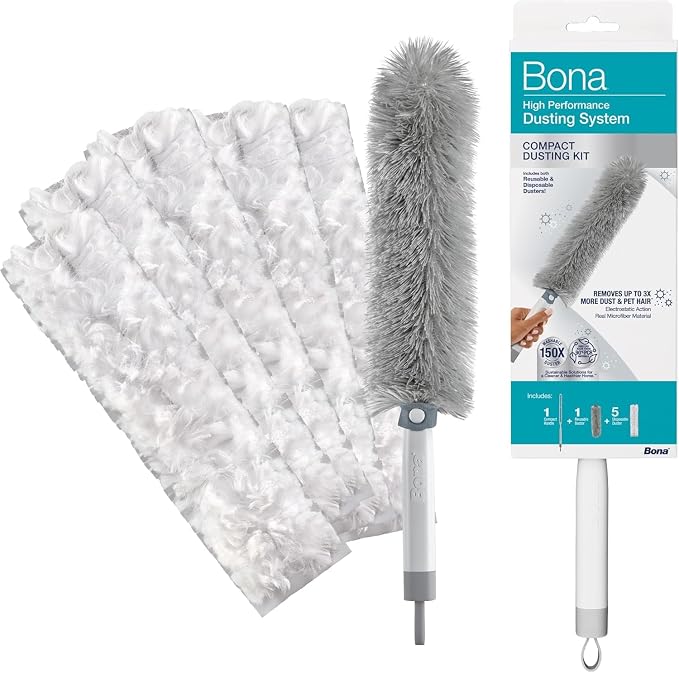 Bona High Performance Dusting System with Compact Handle