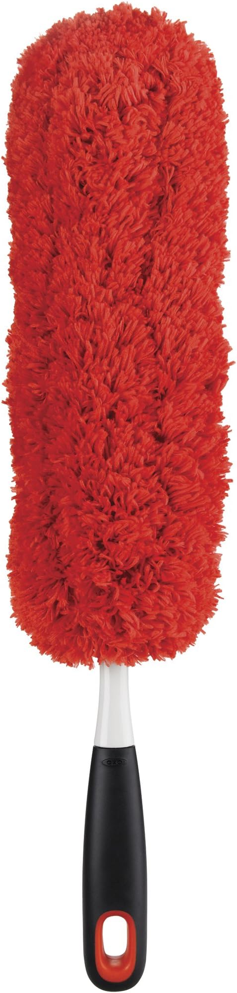 OXO Good Grips Under Appliance Microfiber Duster 4%22 x 1/2%22 x 33-1/2%22 h & Good Grips Microfiber Hand Duster