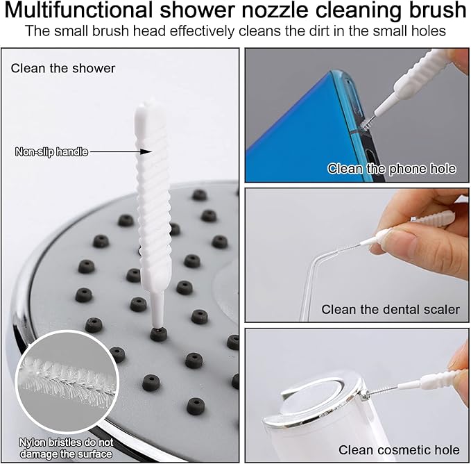 Crevice Cleaning Brushes Tool kit Small Cleaning Brush for House Cleaning Disposable Toilet Brush Deep Cleaning Brush Gap for Gap Corner of Stove Hard to Reach Cleaning Tools (Multicolor)