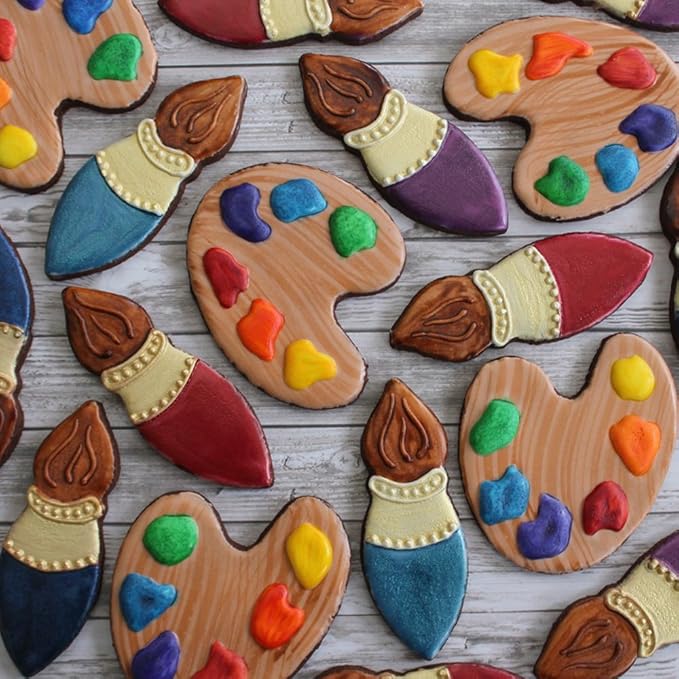 Ann Clark Paint Palette Cookie Cutter 3-1/2" Made in USA