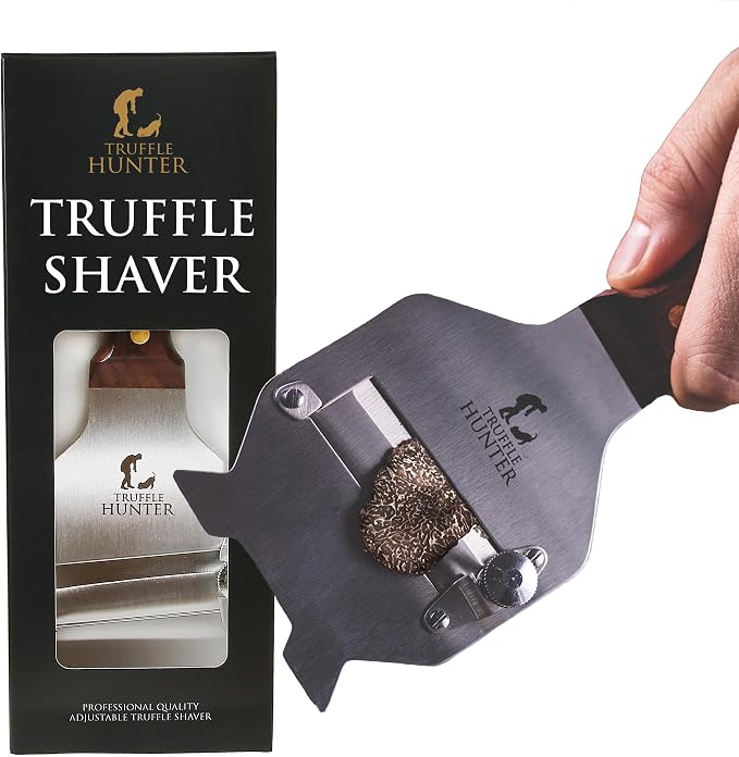 TruffleHunter - Professional Truffle Shaver - Stainless Steel Adjustable Mandoline Slicer