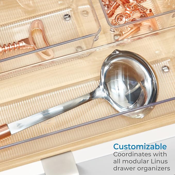 iDesign EMW6134175, Large, Clear | BPA-Free Plastic, Clear