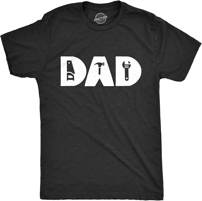 Funny Garage Dad T Shirts Mechanic Tees for Handy Dads that Can Fix It | Not a Drill, Still Plays with Blocks, Dad Tools, and More, Funny T Shirts, Dad Joke Apparel for Men, Cool Mechanic Short