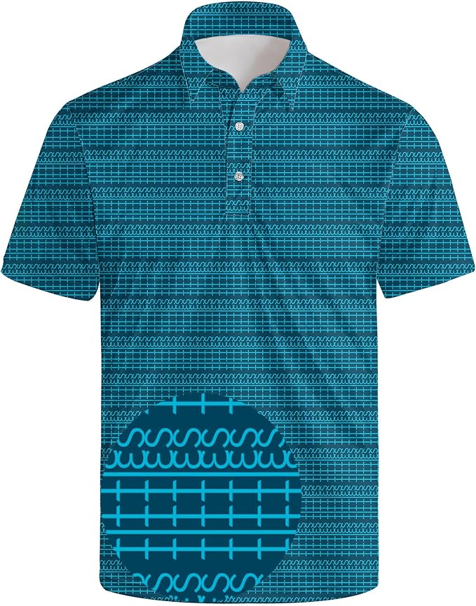 Polo Shirts for Men Moisture Wicking Mens Polo Shirts Patriotic Shirts for Men