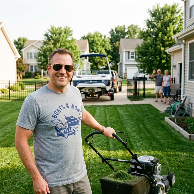 Funny Dad Shirts for Handyman Lawn and Garage Tees for Fathers Day | Mechanic Shirts for Dads, Funny T Shirts, Dad Joke Apparel for Men, Cool Mechanic Short Sleeve, Soft Cotton Blend, Novelty