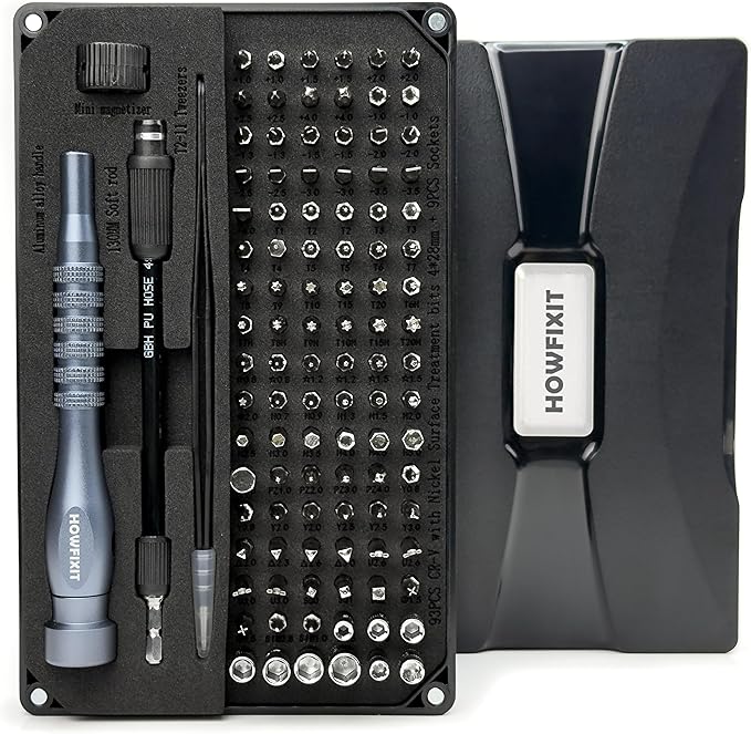 PRO MAX 106-in-1 Precision Screwdriver Set for iPhone, Smartphone, MacBook, Laptop, Tablet, Camera, Switch, PS5, Xbox, Game Console & Controller Repair