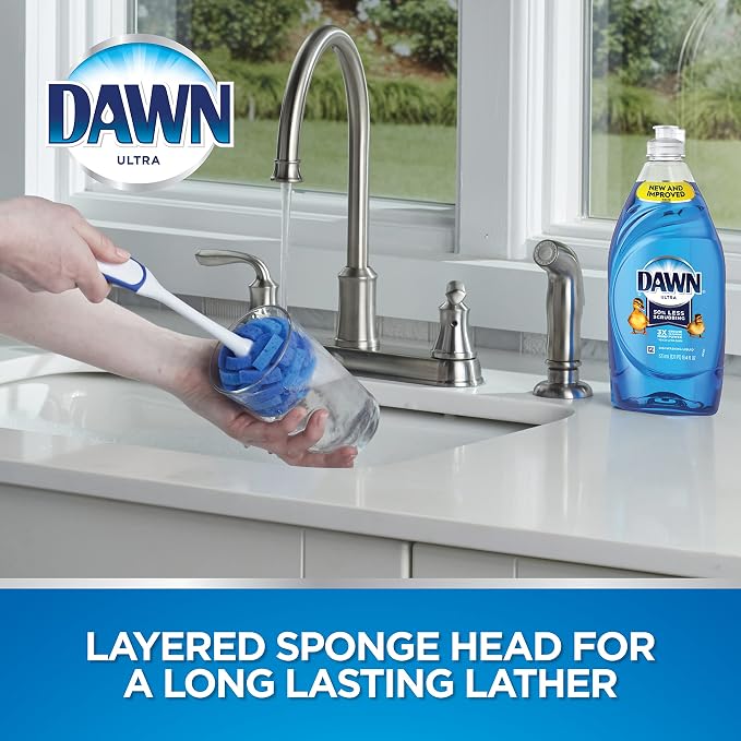 Dawn Ultra Puff Glassware and Dish Cleaning Brush