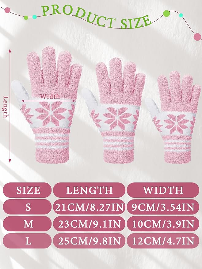 Patelai 3 Pairs Microfiber Plant Dusting Gloves Leaf Cleaning Gloves for Indoor Plants, Blinds, Furniture, House (Yellow,Pink,Blue,White,Large)