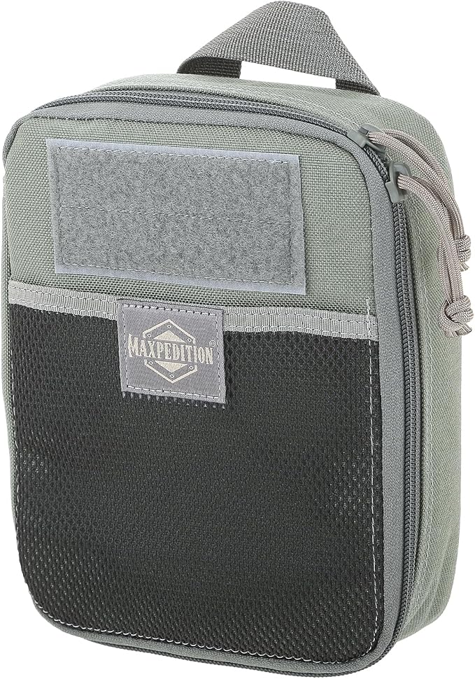 MAXPEDITION Beefy Pocket Organizer, Compact, MOLLE-Compatible, 1000D Nylon Tactical Pouch, Everyday Carry Tool and Gear Storage for Outdoor, Tactical, Survival, 0266
