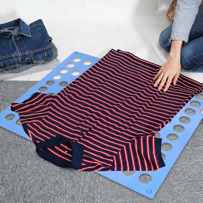Folding Shirts Board Laundry Folder Home Storage Tool | Fold Helper Fast Foldable Household Liner Sorter for Adults Children Dorm Travel