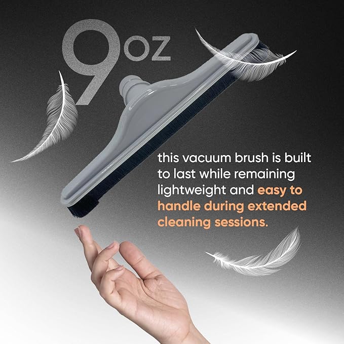 Replacement Floor Tool Compatible with ProTeam Vacuum Backpack and Hoover Vacuum – 14" Hard Surface Brush for Commercial Cleaner – Fits Super Coach Pro, C2401, Shoulder Vac Pro