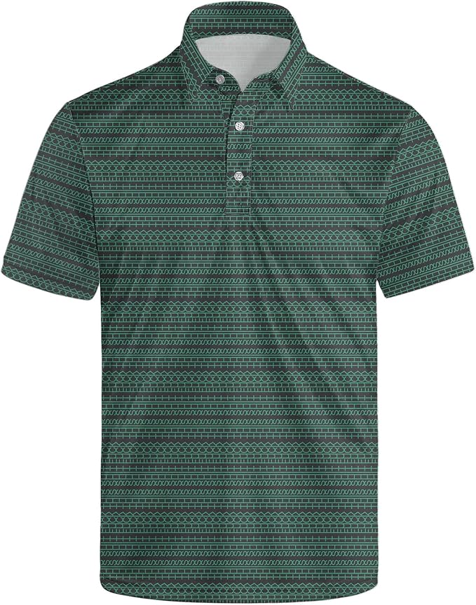 Polo Shirts for Men Moisture Wicking Mens Polo Shirts Patriotic Shirts for Men