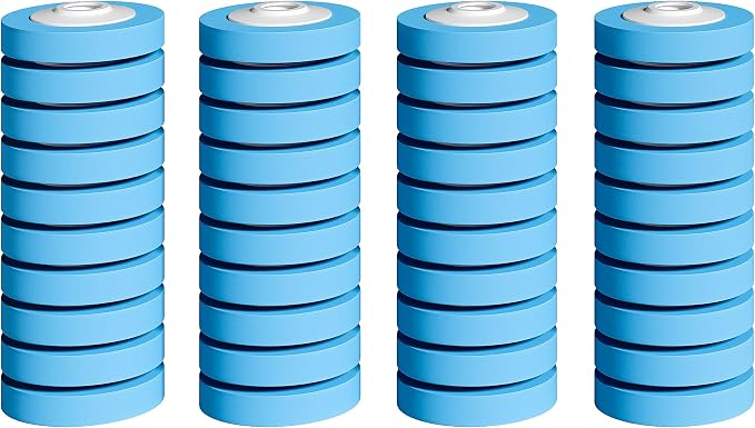CQT 40 PCS Toilet Bowl Wand Head Easy to Clean Toilet Brush Head Compatible with CQT Wand Refill