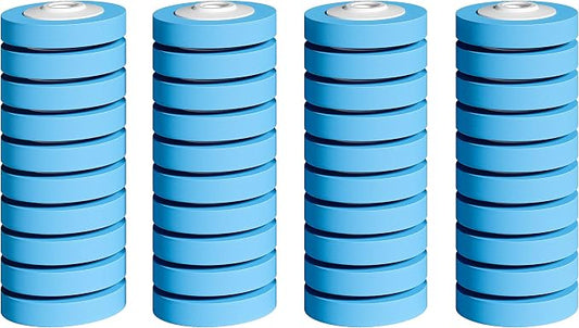 CQT 40 PCS Toilet Bowl Wand Head Easy to Clean Toilet Brush Head Compatible with CQT Wand Refill