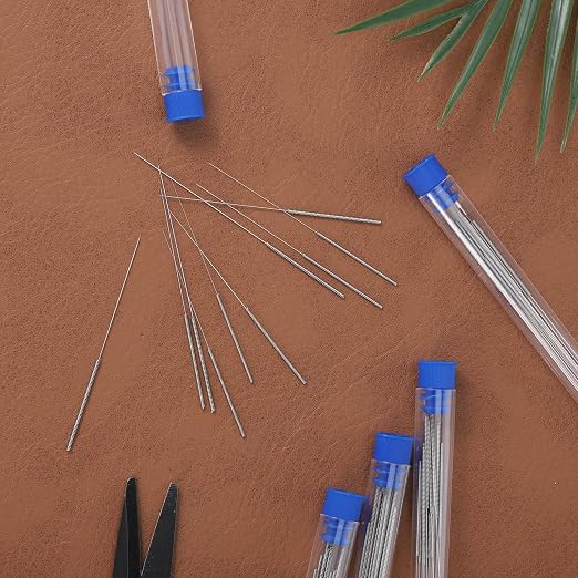 3D Printer Nozzle Cleaner Stainless Steel Needles, 50 Pcs | 0.2mm-0.4mm Stainless Steel Multi Sizes Clog Removal Tool Kit for Printer Head Cleaning Kit