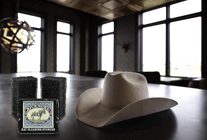 Bickmore Felt Hat Cleaning Sponge - Perfect for Western, Cowboy, Cowgirl Hats & More