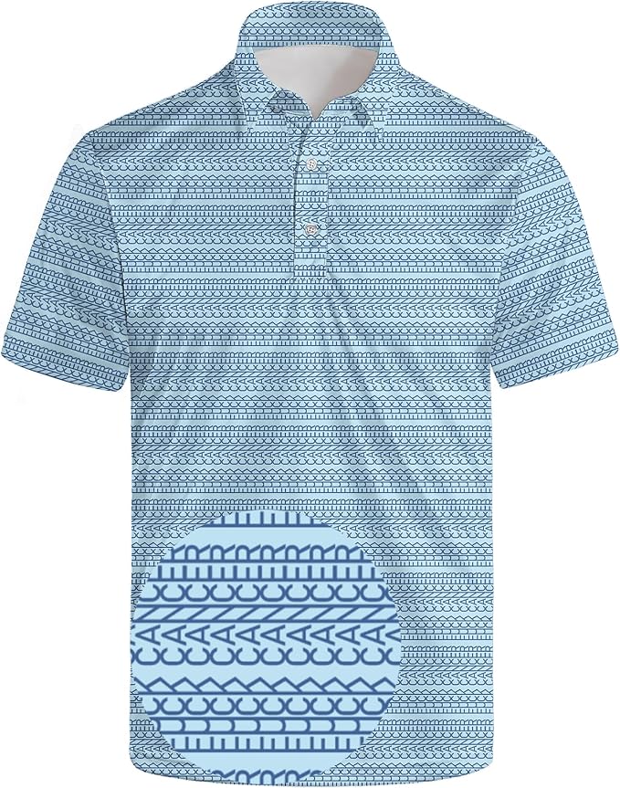 Polo Shirts for Men Moisture Wicking Mens Polo Shirts Patriotic Shirts for Men