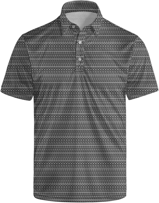 Polo Shirts for Men Moisture Wicking Mens Polo Shirts Patriotic Shirts for Men
