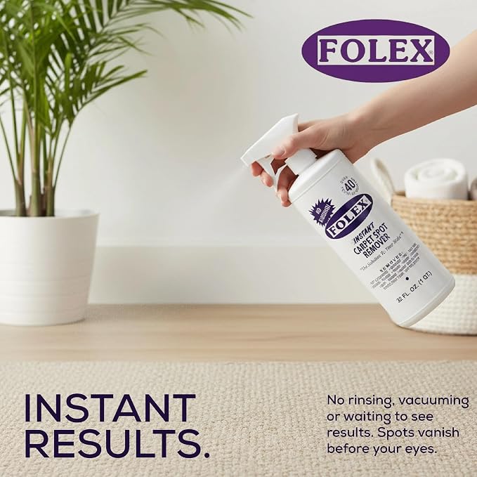 FOLEX Instant Pet Stain & Odor Eliminator, 32 oz