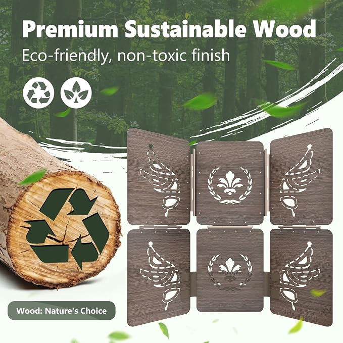 Shirt Folder Wooden Clothes Folding Board Tshirt Organizer Laundry | Eco-Friendly, Folding Board for T Shirts, Pants, Sweaters, Laundry Liners