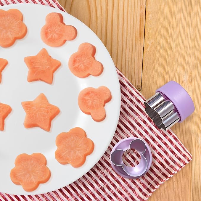ALLTOP Flower Cookie Cutter Set – 4 Different Sizes of Scalloped Stainless Steel Biscuit Cutters for Baking, Donut, English Muffin, and More