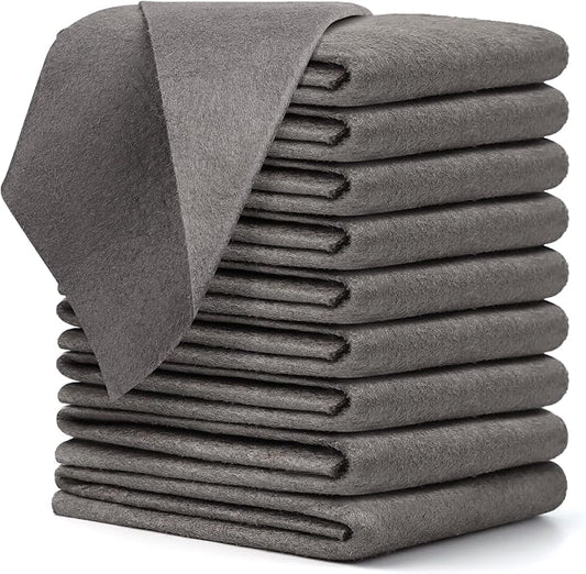 10 Pcs Thickened Magic Cleaning Cloth, Microfiber Cleaning Cloth for Glass