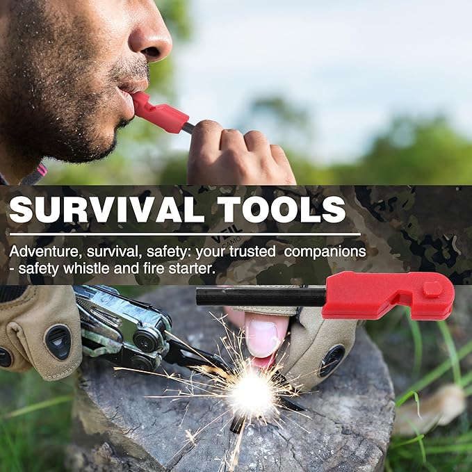 FLISSA 18-in-1 Camo EDC Multitool Pliers Fire Starter with Sheath | Equipped with Fire Starter, Window Breaker, Whistle, Stainless Steel, Perfect for Survival, Simple Repair, Camping