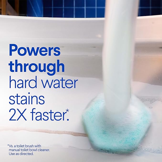 Clorox ToiletWand Toilet Cleaner Refills, Toilet brush, Rainforest Rush, 10 Ct