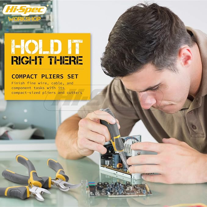 Hi-Spec Electronics Repair & Opening Tool Kit for Laptops Phones Devices | 32pc, everyday fixes made easier, organized portable storage, beginner-friendly selection, apartment and office tasks, tidy