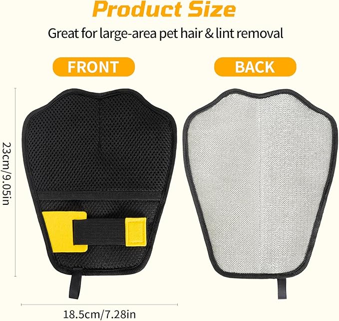 Pet Hair Remover 3-Pack,Dog Cat Fur Removal Tool,Portable Carpet Scraper | Portable Fabric Shaver & Lint Remover, Pet Hair & Fur Removal Tool, Works on Carpet Clothes Car Mats Couch Furniture