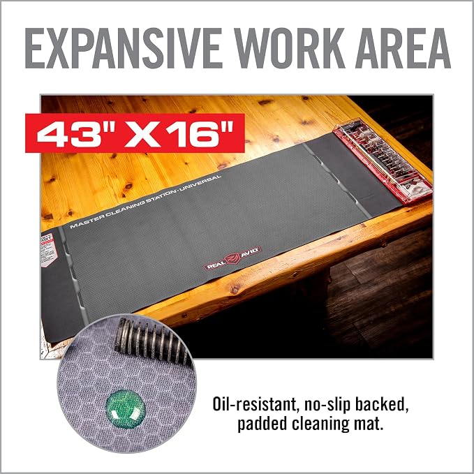 Real Avid Master Cleaning Station - Universal Gun Cleaning Kit, Choose Between Handgun or Universal Gun Cleaning Station