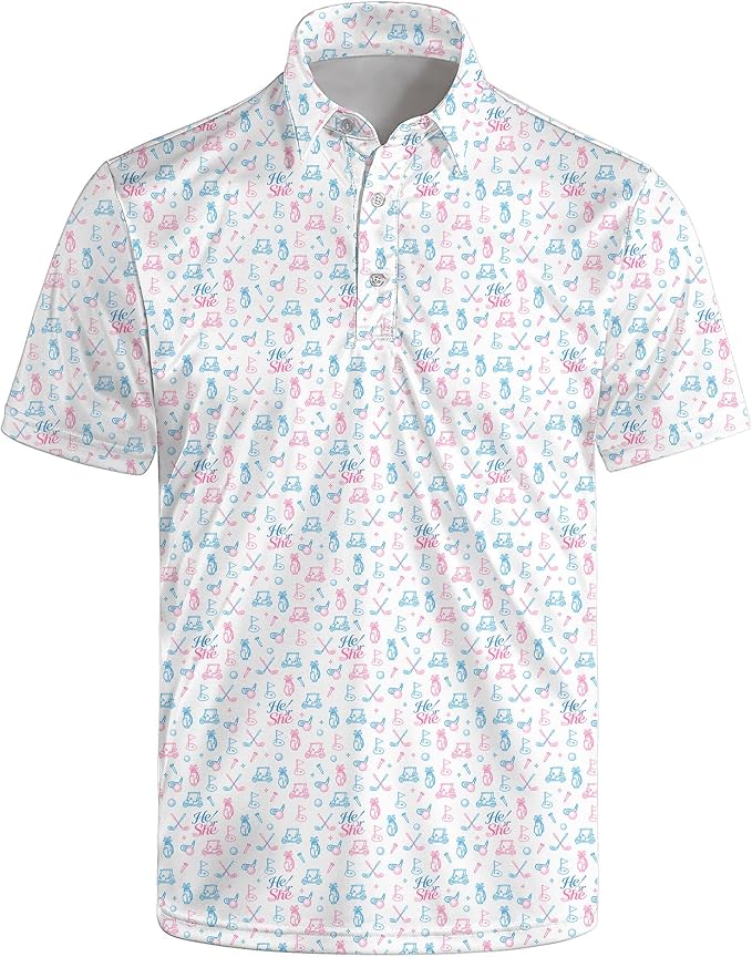 Polo Shirts for Men Moisture Wicking Mens Polo Shirts Patriotic Shirts for Men