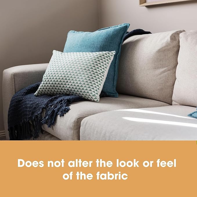 Furniture Clinic Fabric Protector Spray | Creates Barrier Against all Liquid Stains | Prevents Odors and Dirt | For Upholstery, Carpet, Furniture, Fabric, Textiles & More (17oz / 500ml)