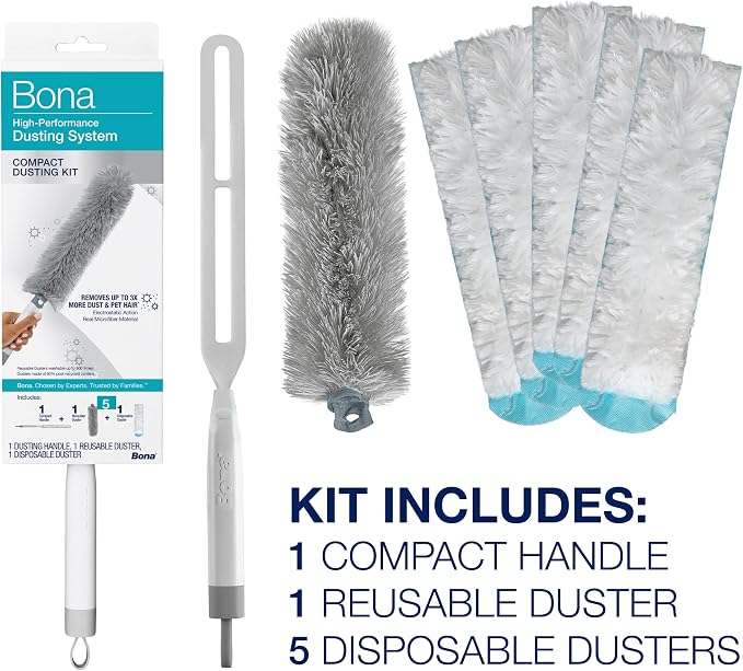 Bona High Performance Dusting System with Compact Handle
