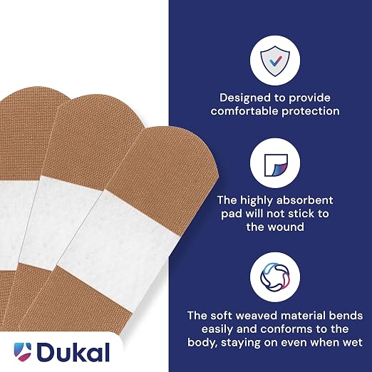 American White Cross Flexible Fabric Bandages, 1" x 3", Box of 1300
