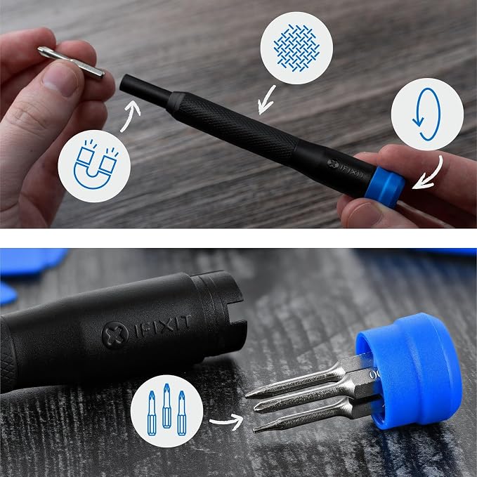 iFixit Moray Driver Kit - 32 Precision Bits for Electronics