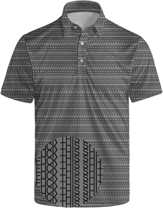 Polo Shirts for Men Moisture Wicking Mens Polo Shirts Patriotic Shirts for Men