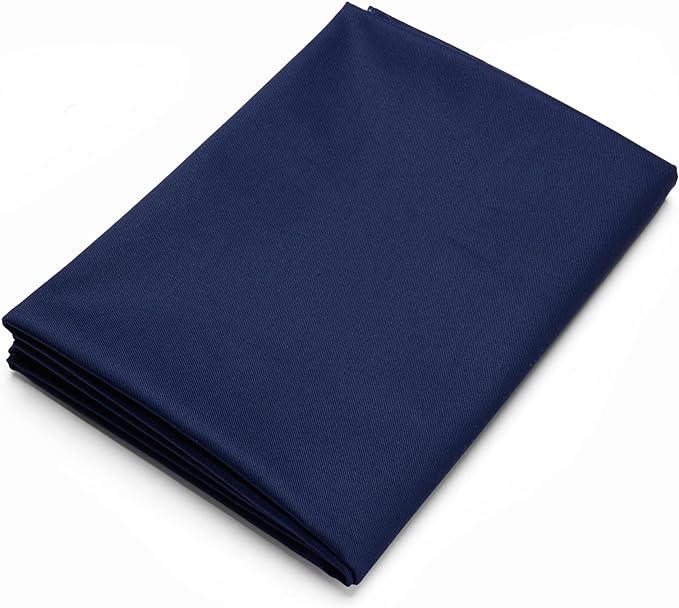 Pico Textiles 15 Yard Bolt Navy Poly Cotton Twill Fabric | 60" Wide, 65% Polyester / 35% Cotton, Medium Weight, Perfect for Pants, Jackets, Skirts and Work Uniforms, Sold by the Yard