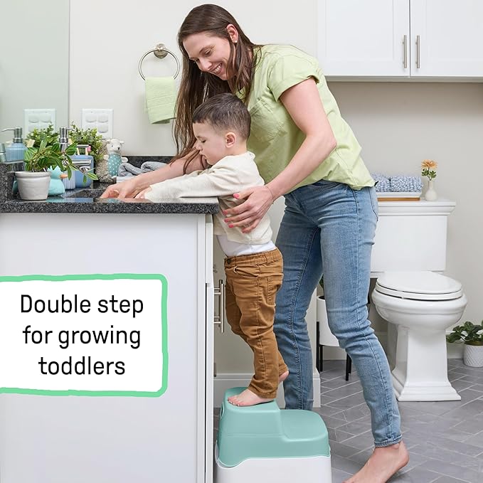 Ingenuity Prepare to Potty 3-in-1 System - Potty Training Toilet, Topper, Step Stool, Easy Setup, for Toddlers Ages 18 Months+ (Pack of 2)