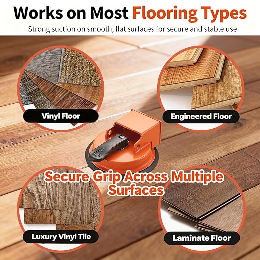 Floor Gap Fixer Tool Kit 110 lbs Suction Cup Plank Repair Tool Set | 110 lbs Floor Gap Fixer Tool Kit Suction Cup Floor Repair Set