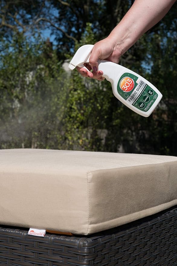 303 Fabric Guard Water Repellent for Outdoor Fabrics, 16 oz | Restores water and stain resistance on outdoor fabric, canvas, cushions, and upholstery.